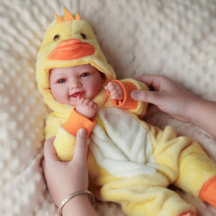 BABESIDE feeding-bottle-included supports realistic feeding play and caregiver moments.