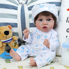 BABESIDE feeding bottle enables gentle nurturing scenes with dolls