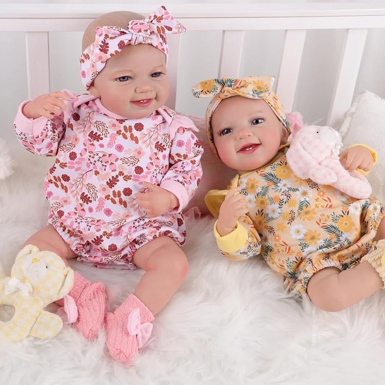BABESIDE 3pcs doll clothes set includes jumpsuit, headband, and shoes for 17-22 inch dolls