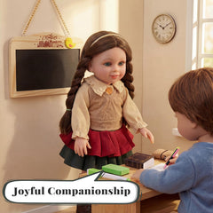 BABESIDE long braided hair enhances styling and imaginative character play