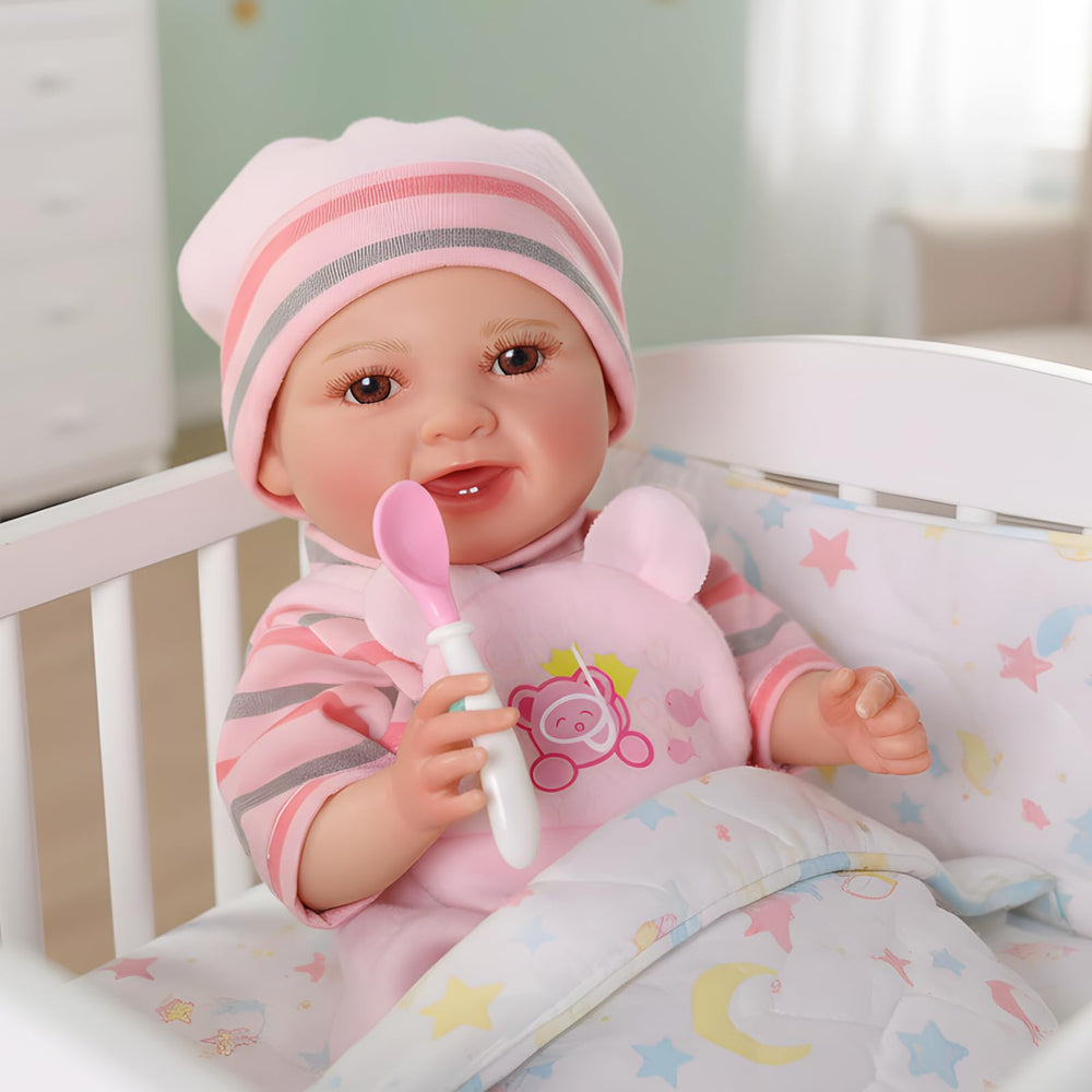 BABESIDE magic feeding bottle for interactive nurturing play