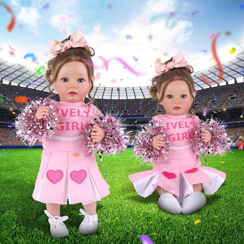 BABESIDE realistic doll clothing set offers easy dressing and imaginative play.