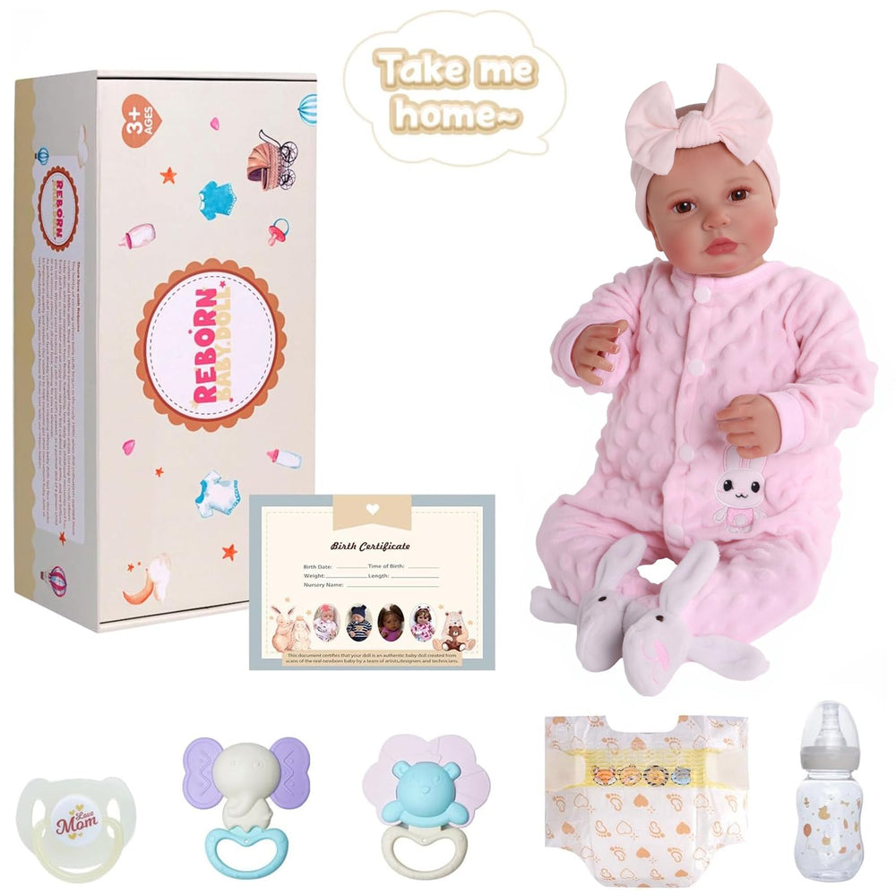 BABESIDE Reborn Doll rattle set adds sound-inspired play