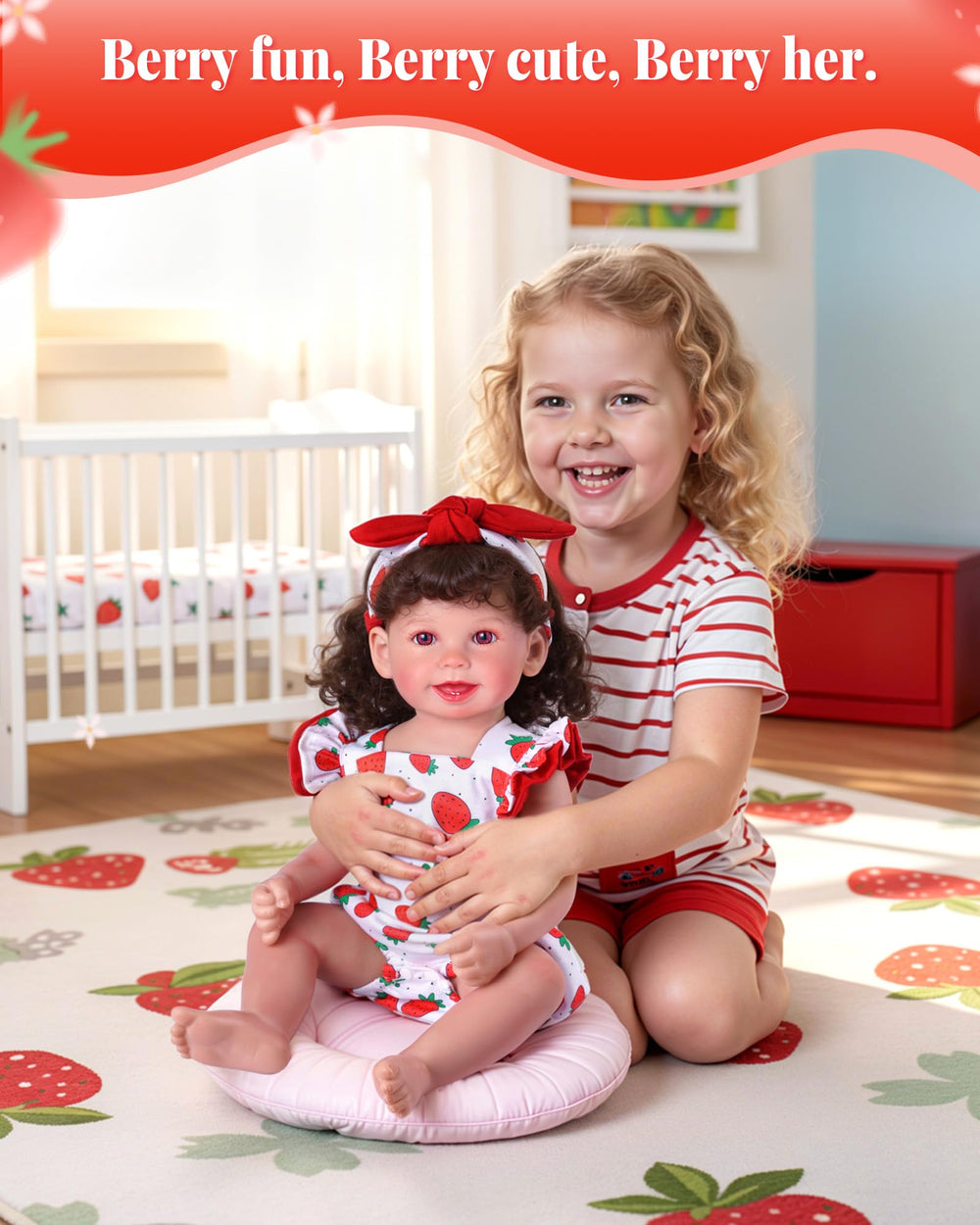 BABESIDE safety-tested fabrics ensure durable patterns during active play.