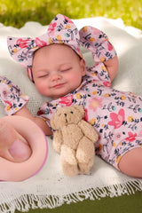 BABESIDE Skylar 17-inch doll with lifelike form for cuddling and role play.