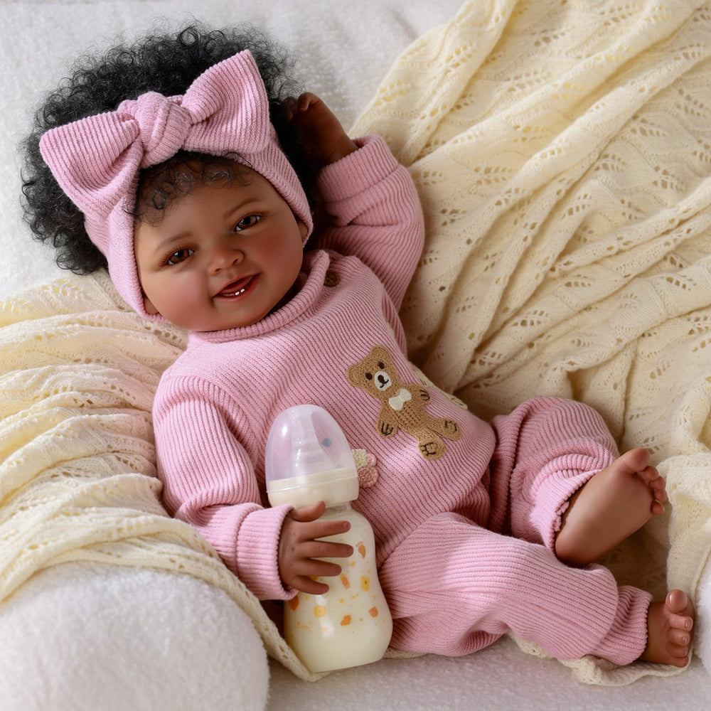 BABESIDE soft cloth-body doll perfect for hugs and dress-up play.