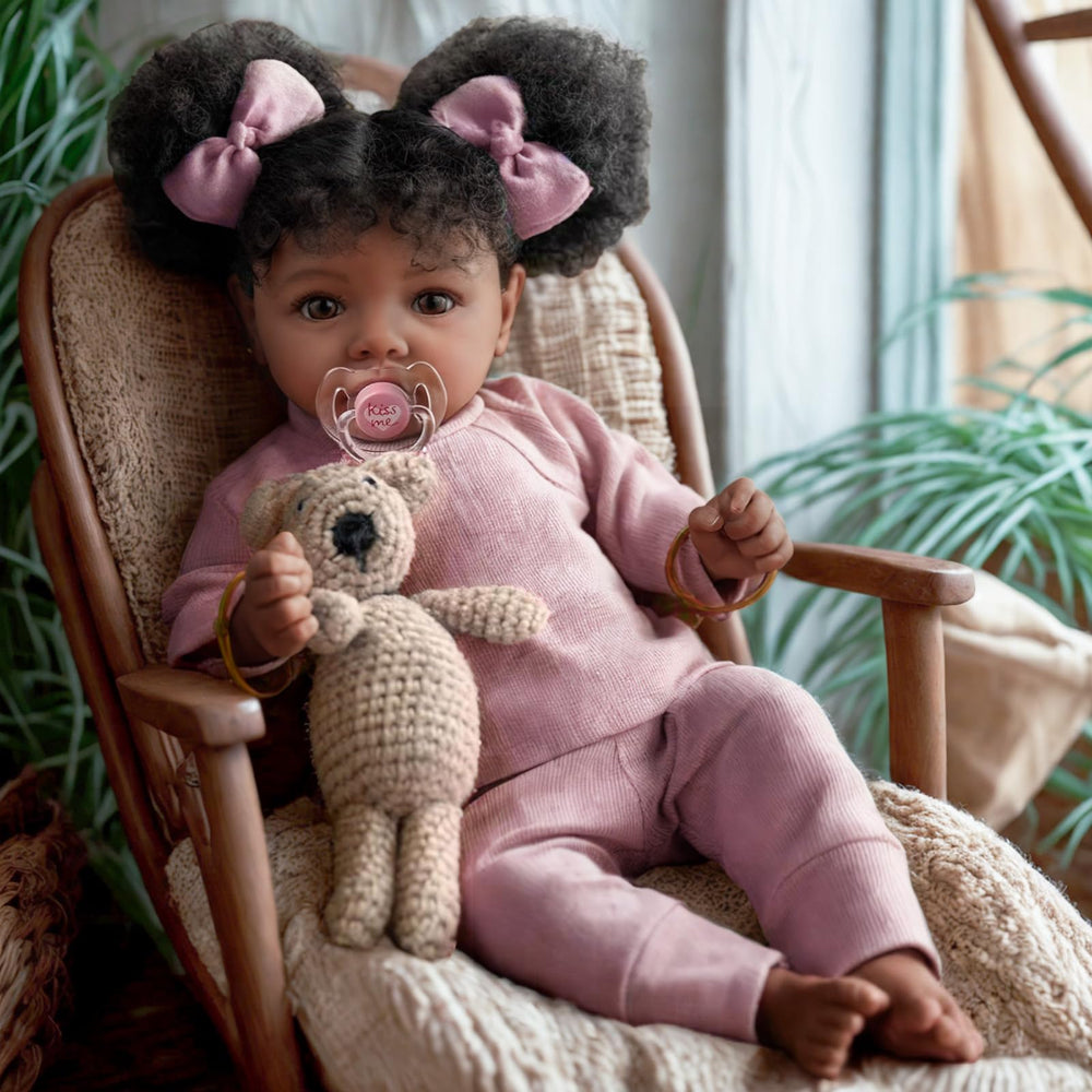 BABESIDE soft cloth body reborn doll ideal for safe, cuddly pretend play