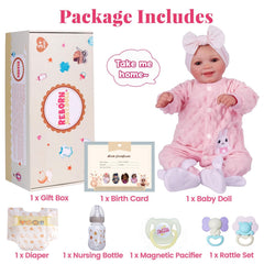 BABESIDE Sunny realistic cheeks boost authentic baby play