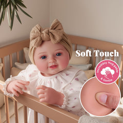 BABESIDE Tess soft huggable body invites cuddles and cozy storytelling