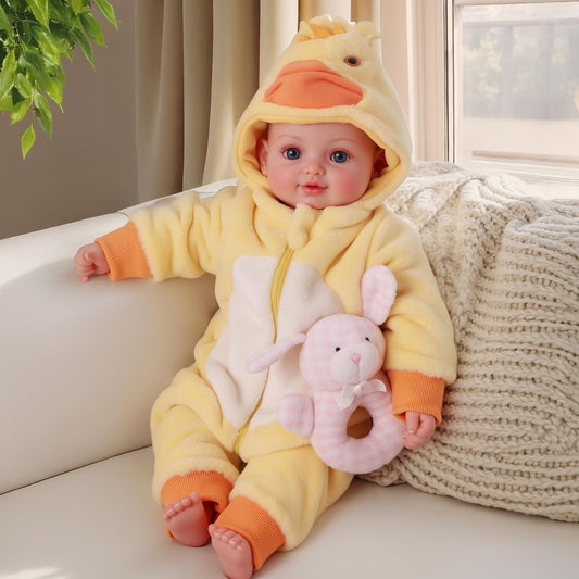BABESIDE 15-inch soft-body doll ready for nurturing pretend play.