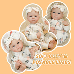 Babeviimt Feeding accessories support realistic care play and pretend feeding.