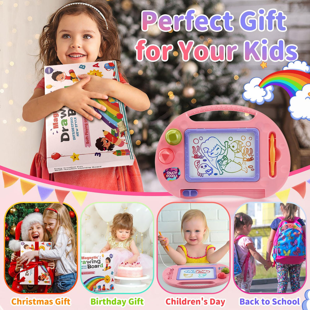 BABLOCVID erasable sketch board lets kids redraw without mess.
