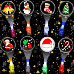 BABORUI Christmas finger light with Santa design for kids' festive fun