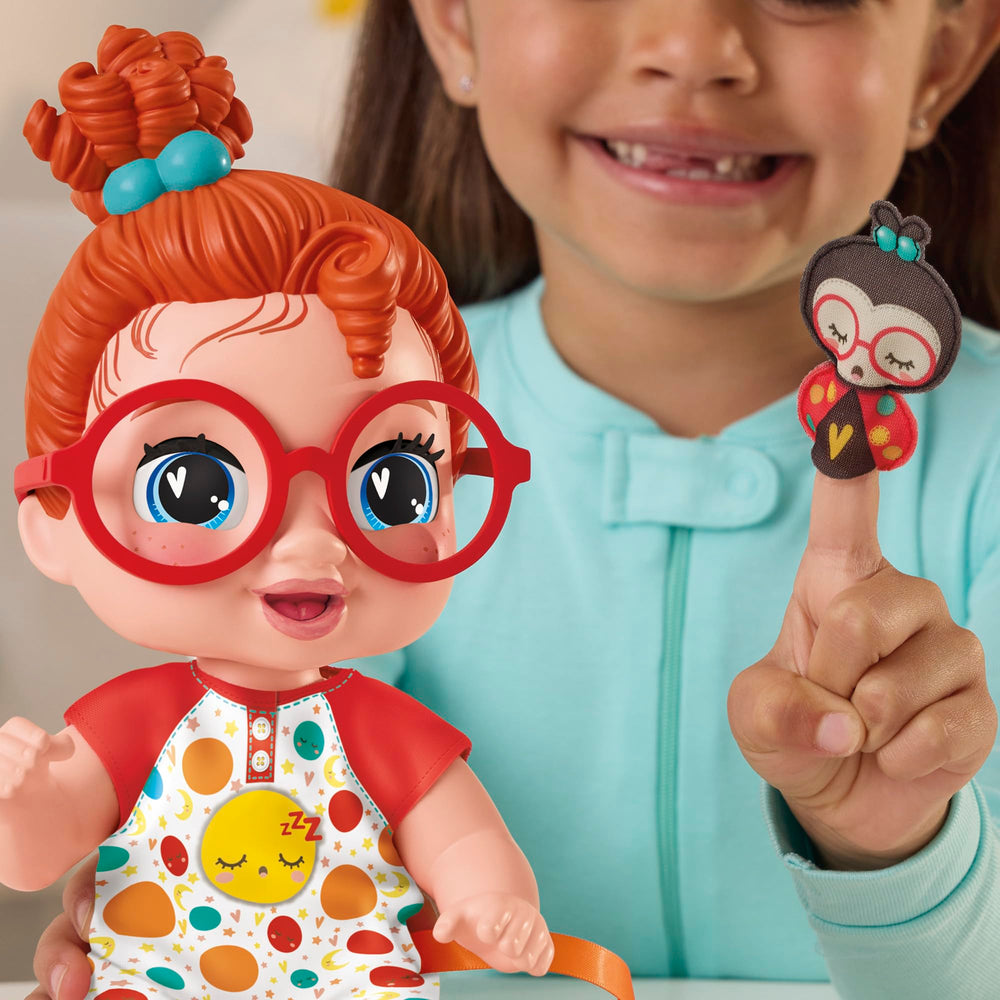 Cozy pajama set keeps the doll comfortable during pretend sleepovers.