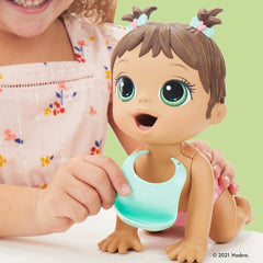 Baby Alive Lil Snacks doll 8-inch size fits little hands