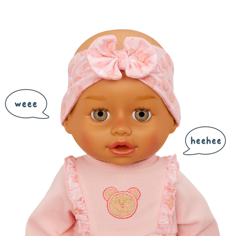 Baby Born Learn to Walk Olivia yawns and sleeps during bedtime play