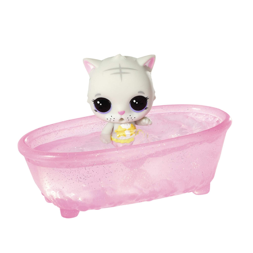 Baby Born Surprise Pets Series 2 pacifier color indicates gender during play.