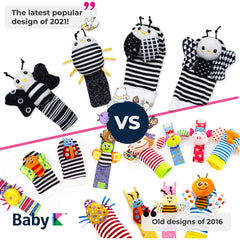 BABY K close-up soft infant rattle fabric
