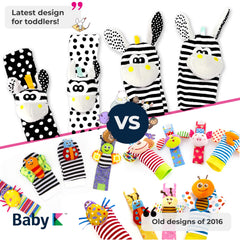 BABY K soft infant toys for developmental exploration and mouthing ease