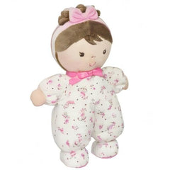 Baby Starters Jackie 9 inch doll with embroidered details, safe infant toy for tiny hands.