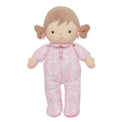Baby Starters Brigitte doll with a rattle for sensory play and cuddles