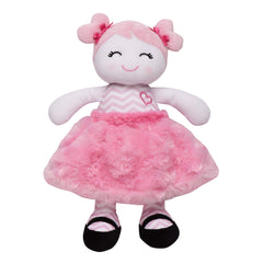 Baby Starters Marisa snuggle buddy face close-up for ultra-soft hugs.