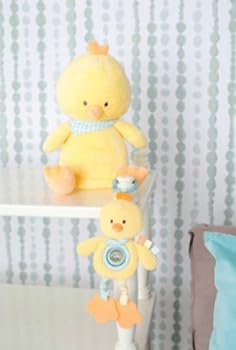 Baby Starters plush chick spinning ball with beads sparks exploration.