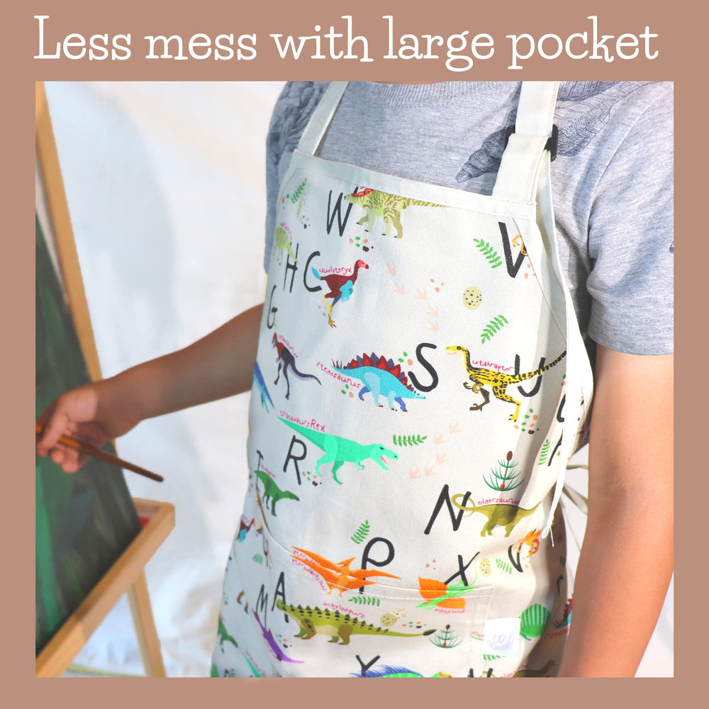 BABYBOET unisex print apron suitable for crafts cooking and gardening