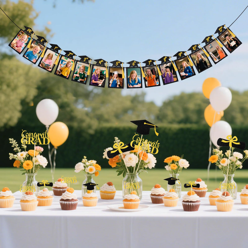 Babycop memory backdrop creates photo-worthy moments for seniors.