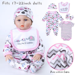 Babyfere baby bottle and pacifier set for realistic feeding pretend play.