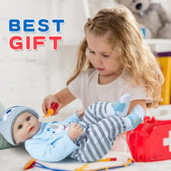 Babyfere doll diapers and blanket set for warmth and neat outfits