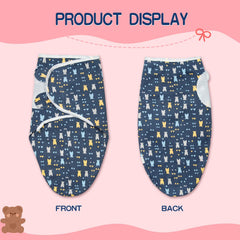 Babyfere reborn doll blanket with double-sided print, durable weave for lasting color.