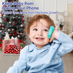Babyfuny cyan color toy stands out in a kid-friendly play space