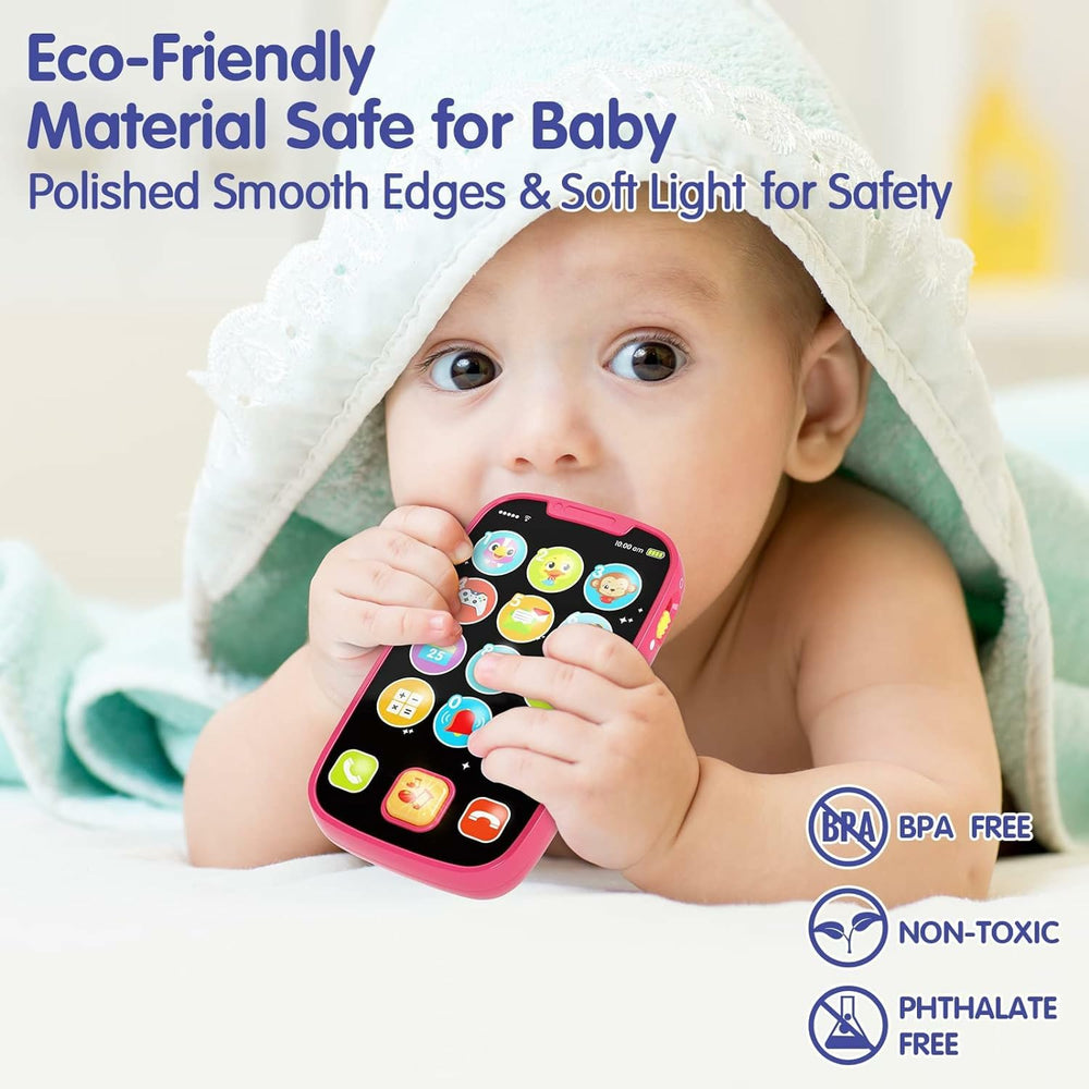 BABYFUNY durable shatterproof shell withstands tossing and rough play.