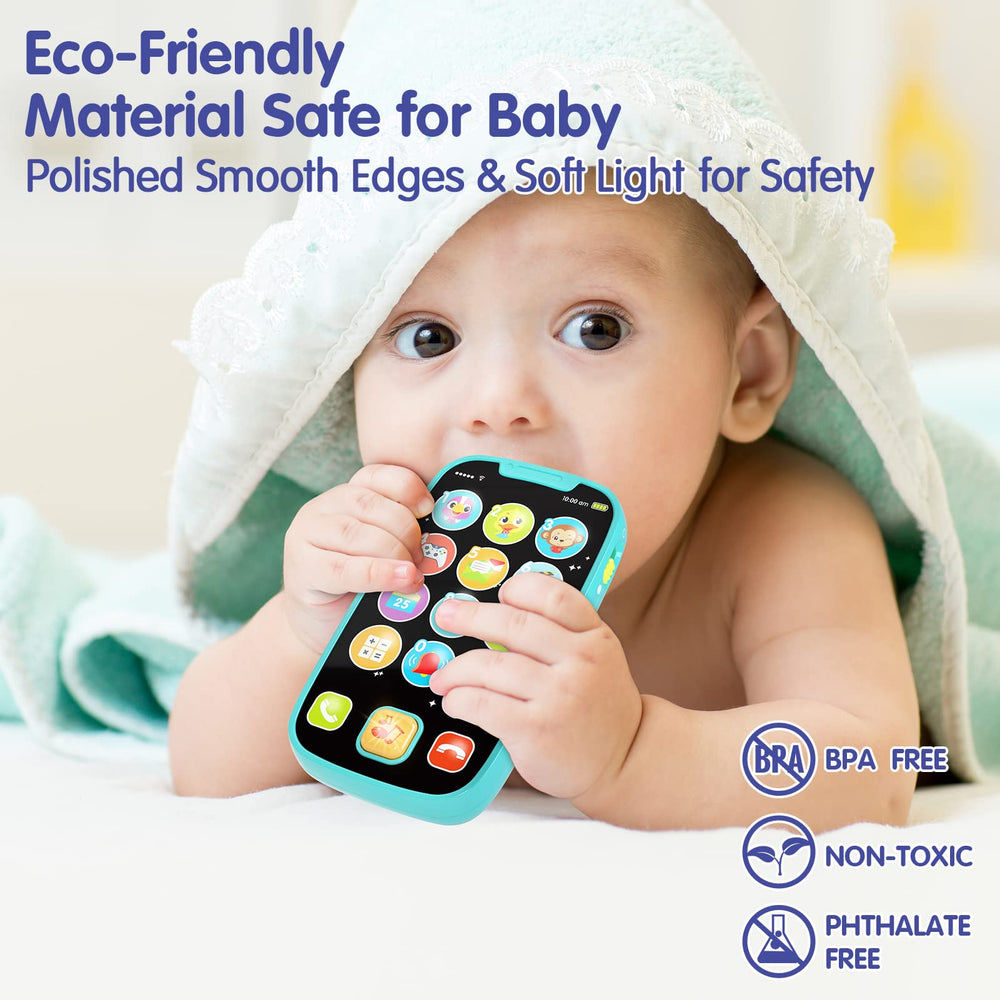 Babyfuny low-volume design protects little ears during play