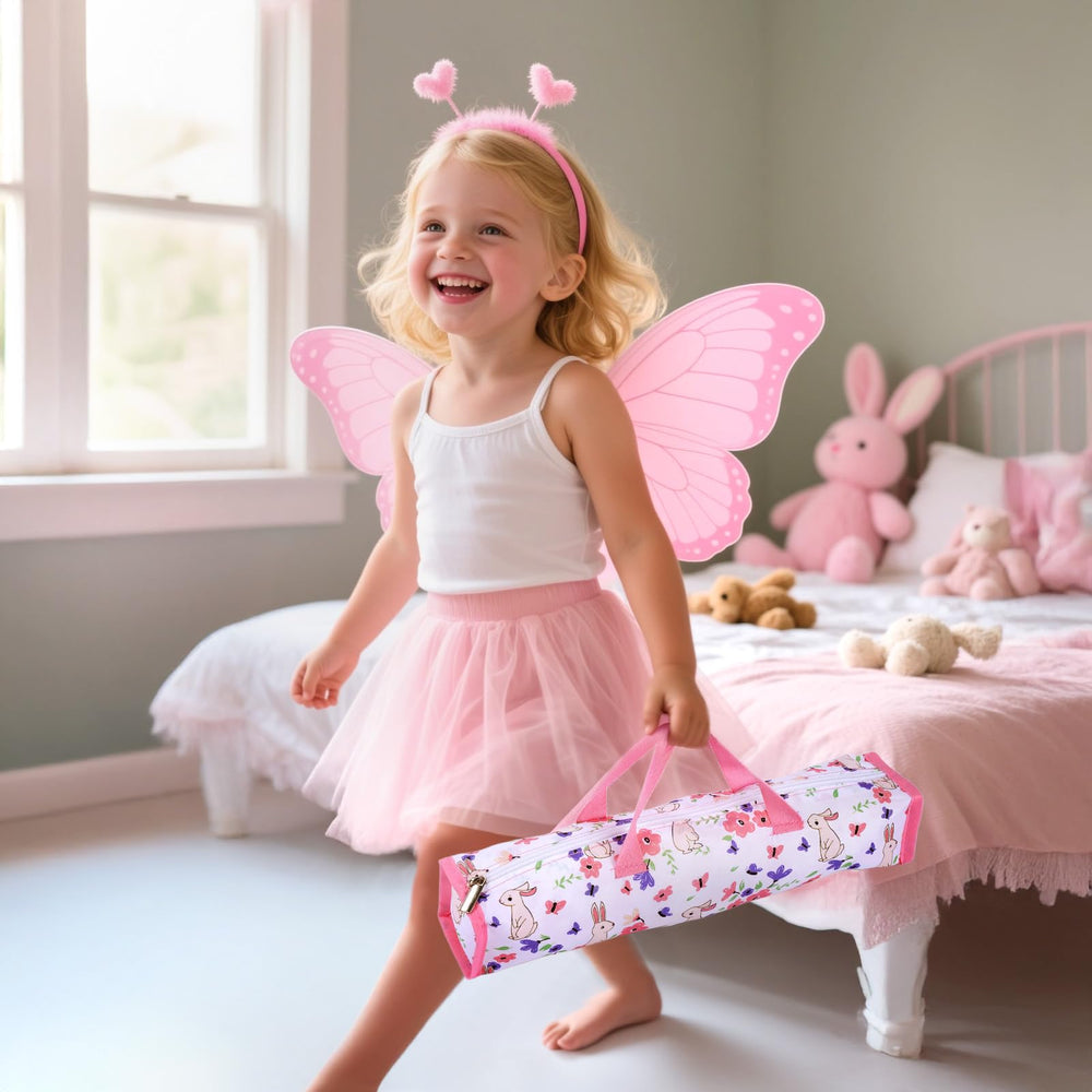 BABESIDE Imaginative play prompts nurturing care and bedtime storytelling.