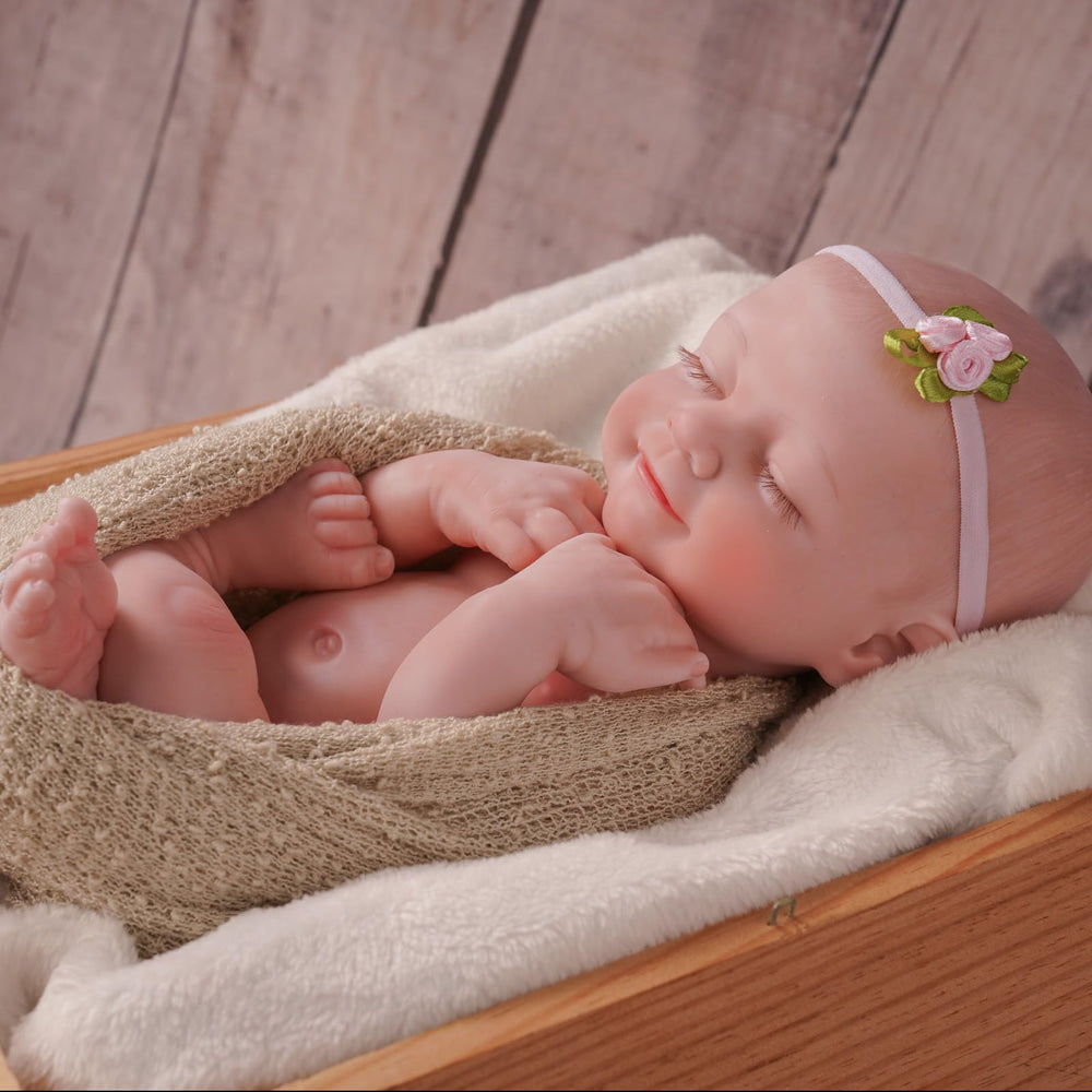 BABESIDE clothes-swaddling set displays complete outfit options for playtime styling.