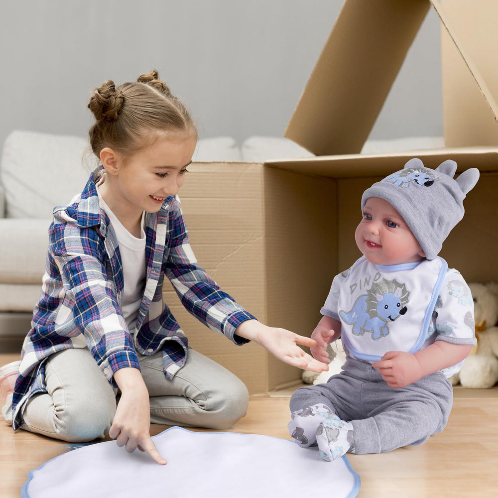 Babyside doll towel offers soft warmth and quick-dry comfort after play