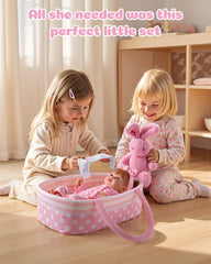 BABESIDE towel enhances bath-time pretend play and cleanup.