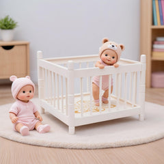 BABESIDE dollhouse bedroom decor set fits dollhouses and DIY projects.
