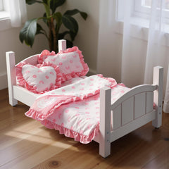 BABESIDE durable doll bedding close-up, designed to withstand daily reuse.