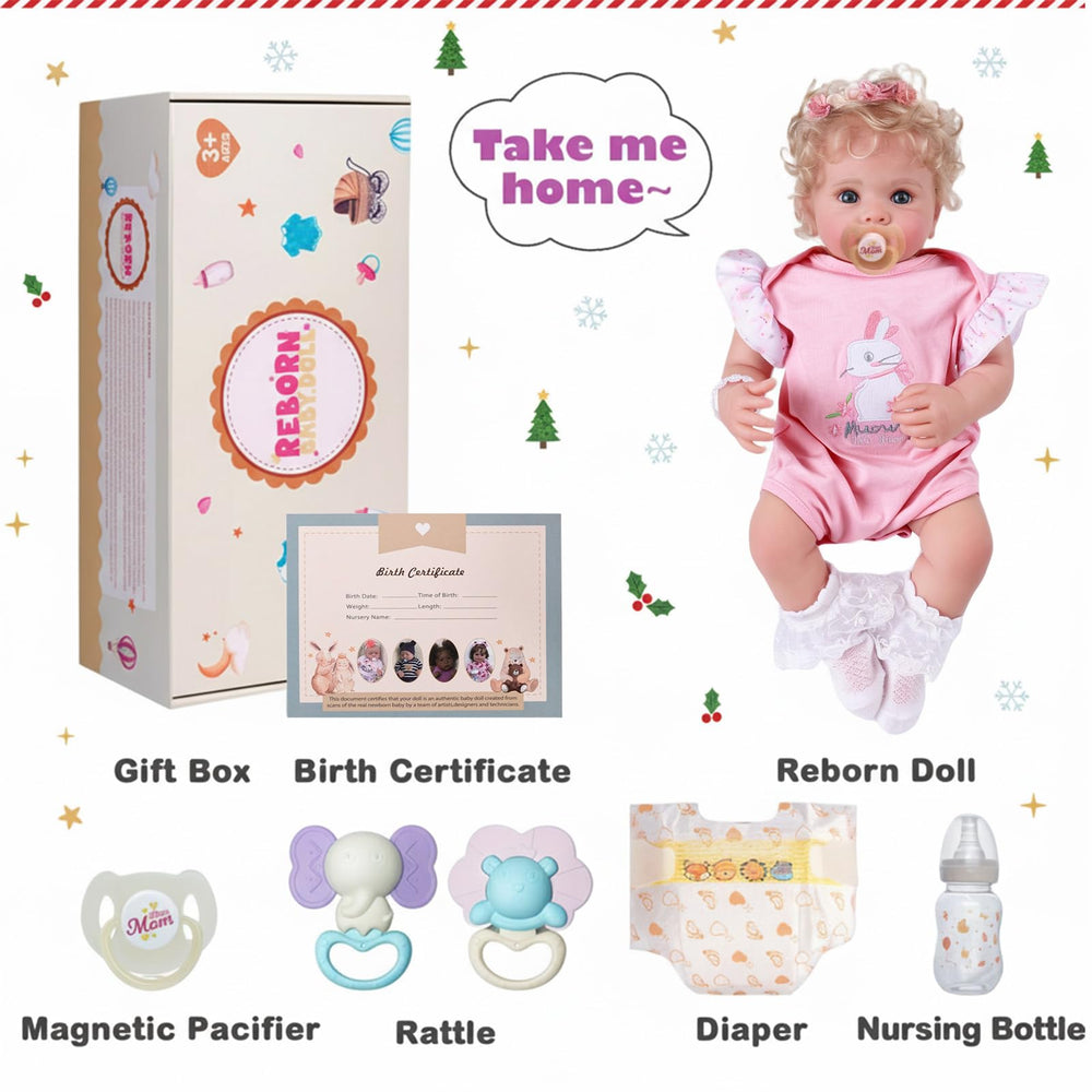 BABESIDE reborn doll gift box included for gifting