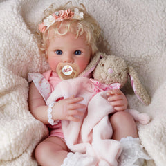 BABESIDE reborn doll cuddling moment for bonding with kids