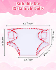 BABESIDE soft, durable fabric diaper, reusable and washable for ongoing pretend play