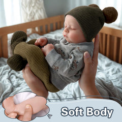 BABESIDE soft vinyl body texture feels warm and cuddly