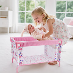 BABESIDE Storage bag keeps doll accessories organized on the go.