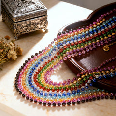 BACCZZY beads worn as costume accessory for bold party outfits