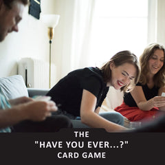 Bad Choices After Dark players laughing while enjoying outrageous questions.