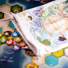 BAD COMET Wondrous Creatures habitat tiles add visual variety and depth.