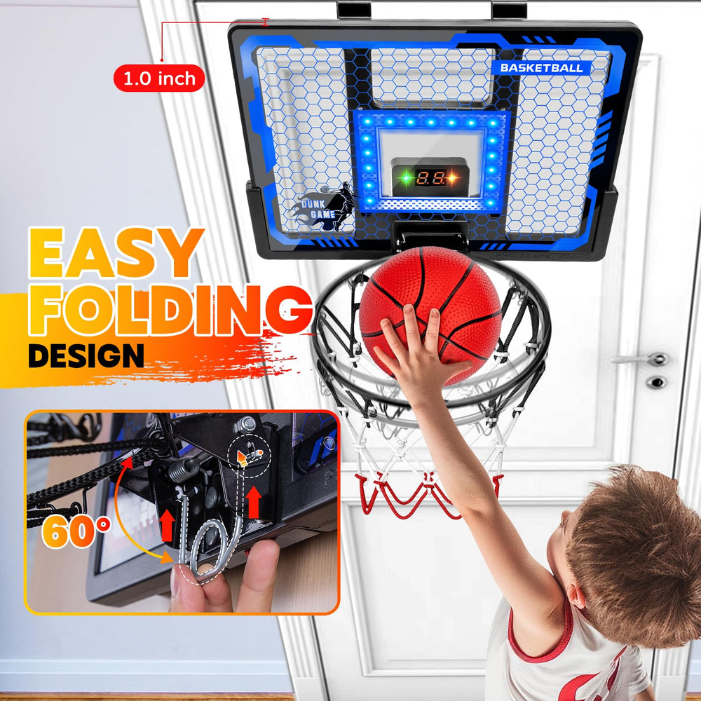 BADGOAL shatterproof backboard ensures durability during energetic games